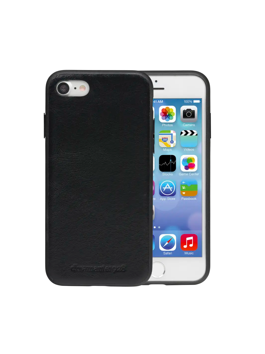 Herning Black iPhone SE/8/7 Phone Cases