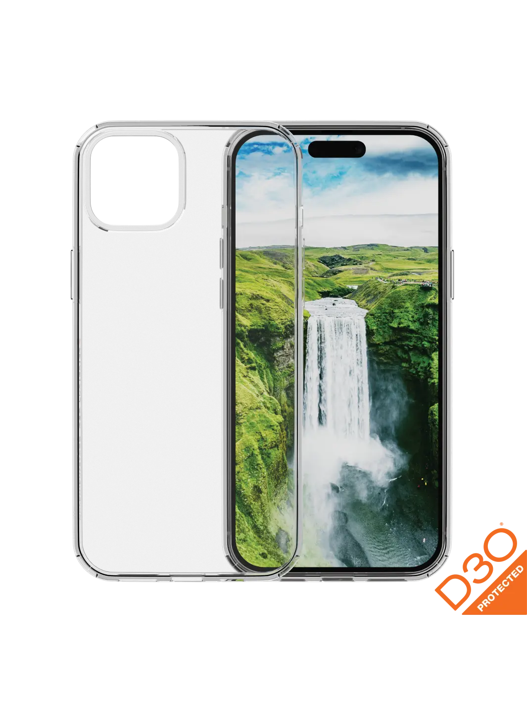 Iceland Ultra D3O - iPhone 16e/15/14/13 - Clear Phone Case