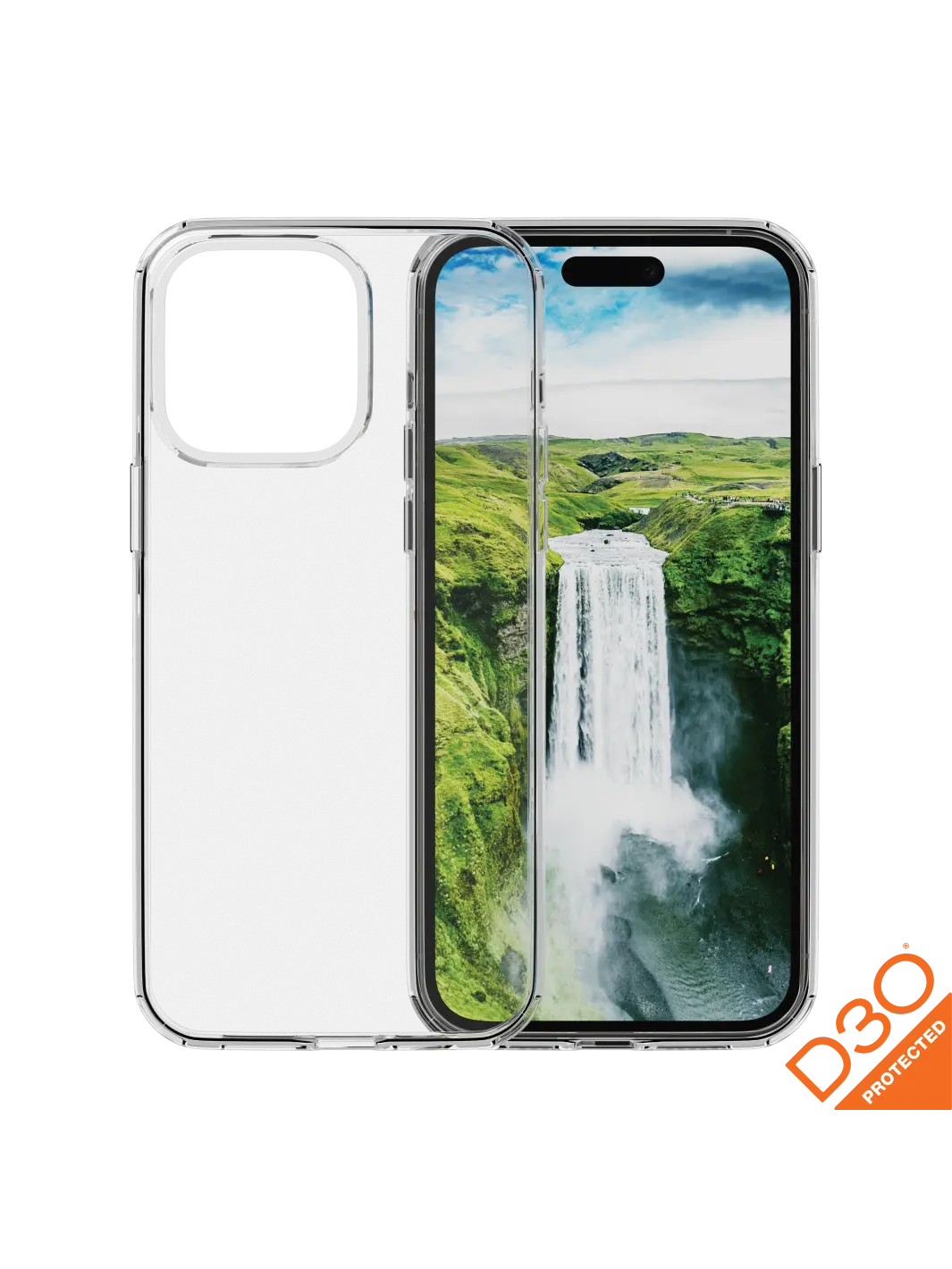 Iceland Ultra D3O - iPhone 15 Pro - Clear Phone Case