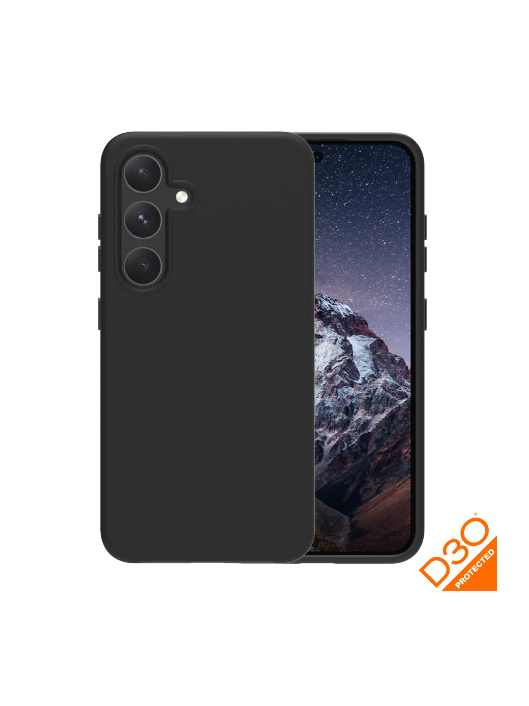 Iceland Ultra D3O - Galaxy S24 - Black Phone Case
