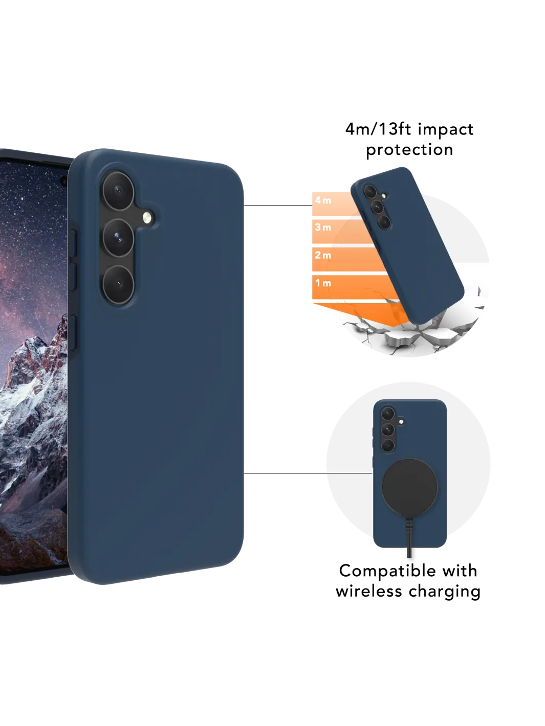 Iceland Ultra D3O - Galaxy S24+ - Blue Phone Case