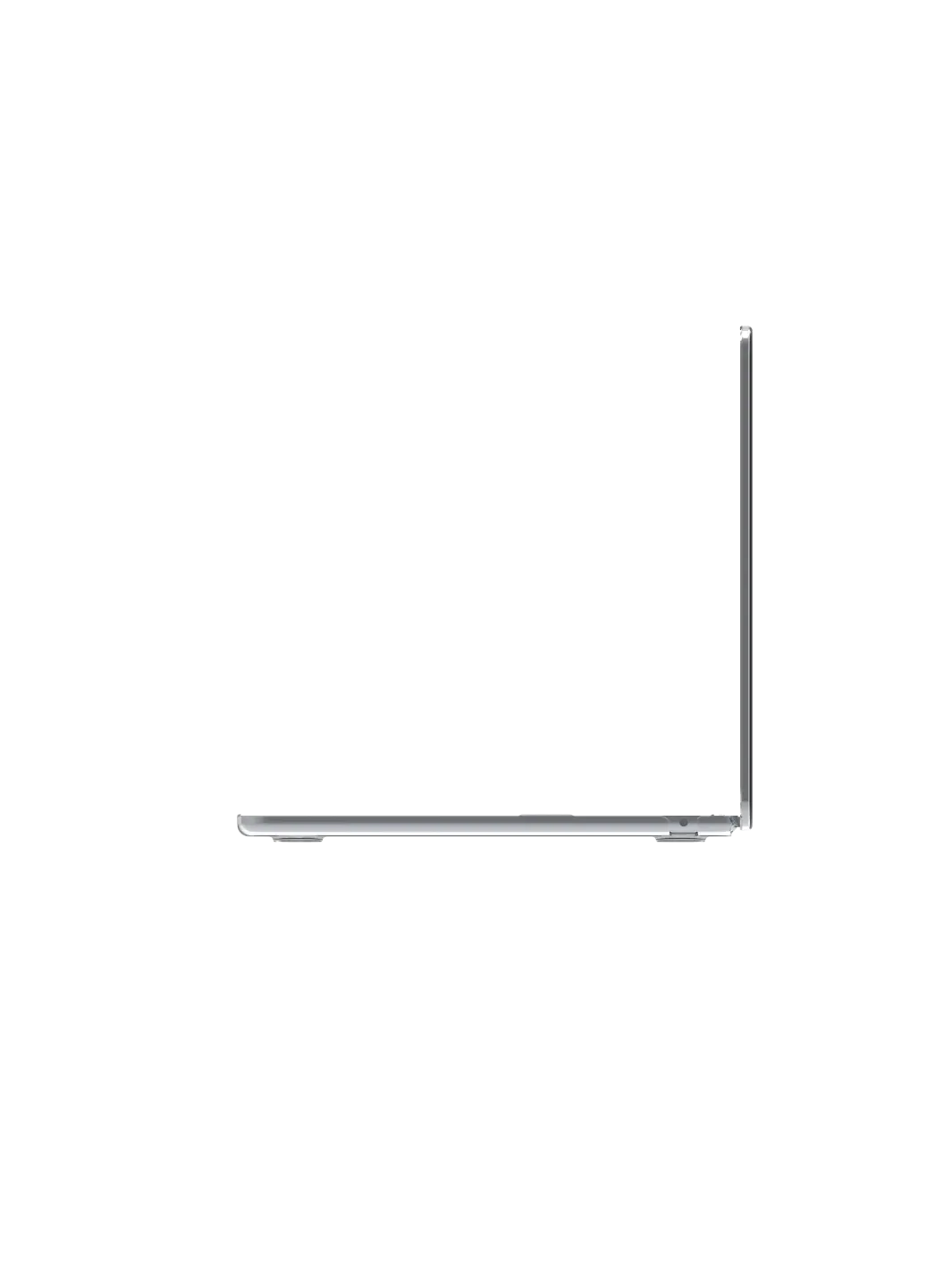 Iceland - MacBook Air 13" (M2/M3) - Clear Hardshell Case