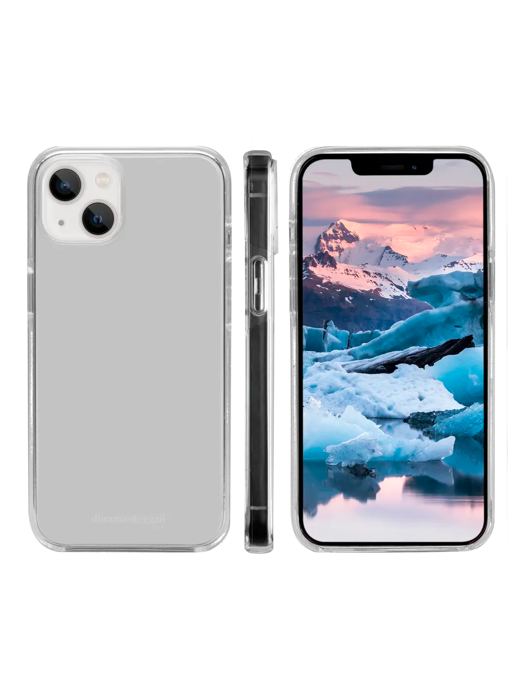 Iceland - iPhone 13 mini - Clear Hard case Phone Case