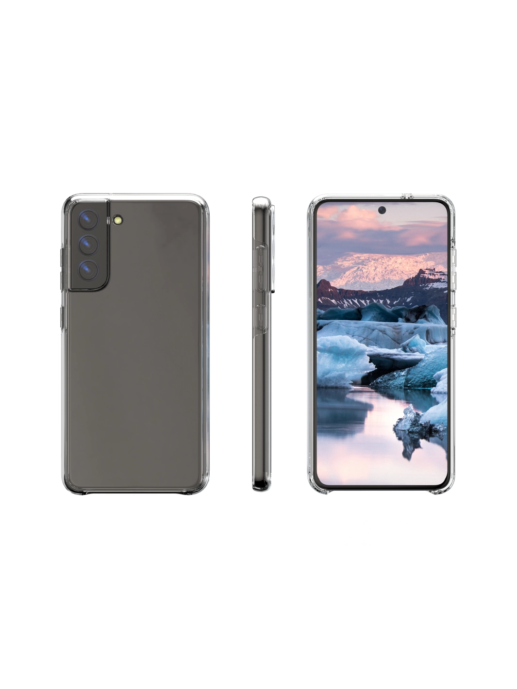 Iceland - Galaxy S21 FE - Clear Hard case Phone Case