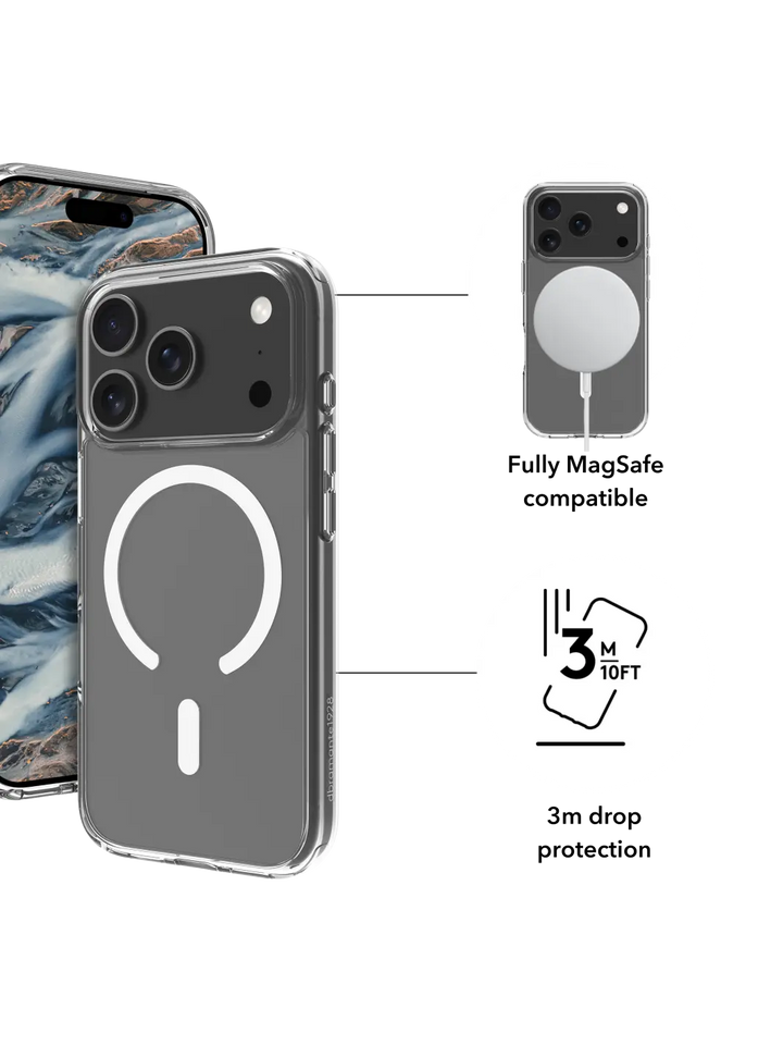 Iceland Pro MagSafe - iPhone 17 Pro - Clear Phone Case