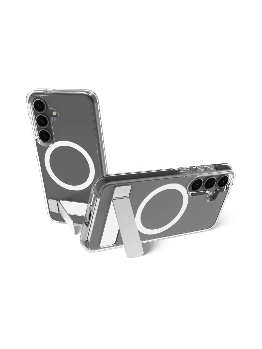 Iceland Pro Qi2 Kickstand - Galaxy S25 - Clear Phone Case
