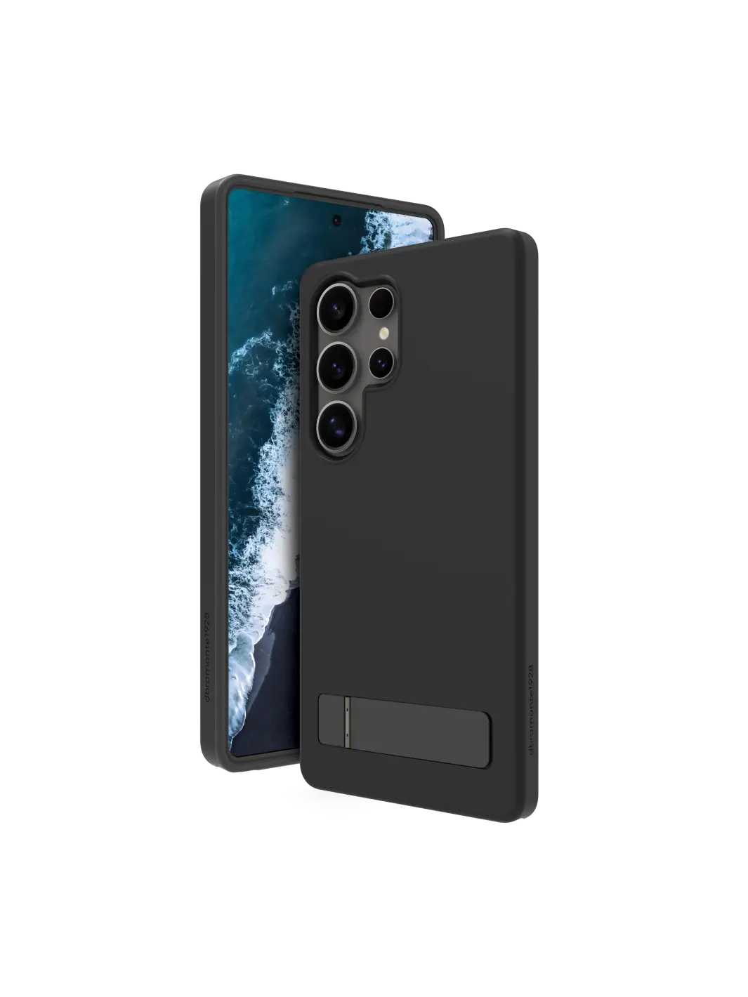 Iceland Pro Qi2 Kickstand - Galaxy S25 Ultra - Black Phone Case