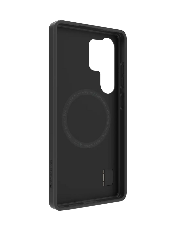 Iceland Pro Qi2 Kickstand - Galaxy S25 Ultra - Black Phone Case