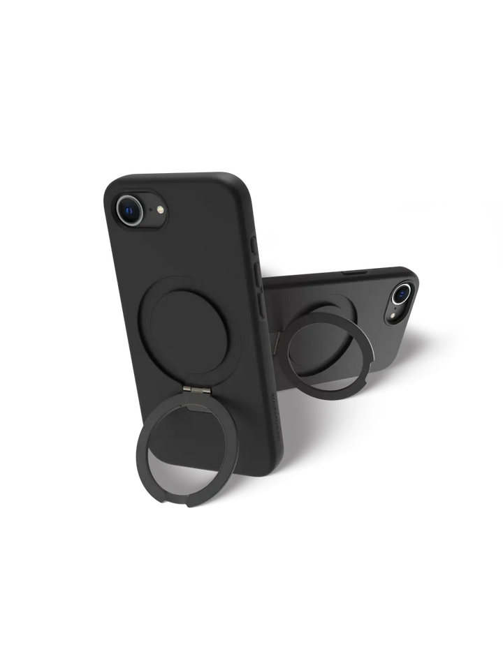 Iceland Pro Kickstand - iPhone 16e - Black Phone Case