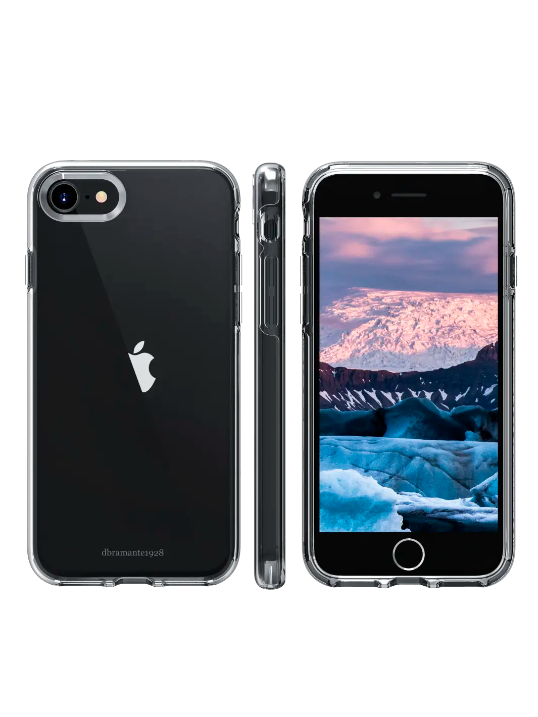 Iceland Pro - iPhone SE/8/7 - Clear Hard case Phone Case