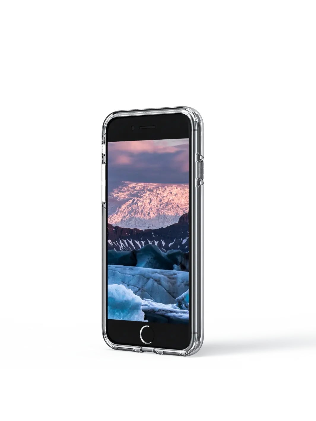 Iceland Pro - iPhone SE/8/7 - Clear Hard case Phone Case