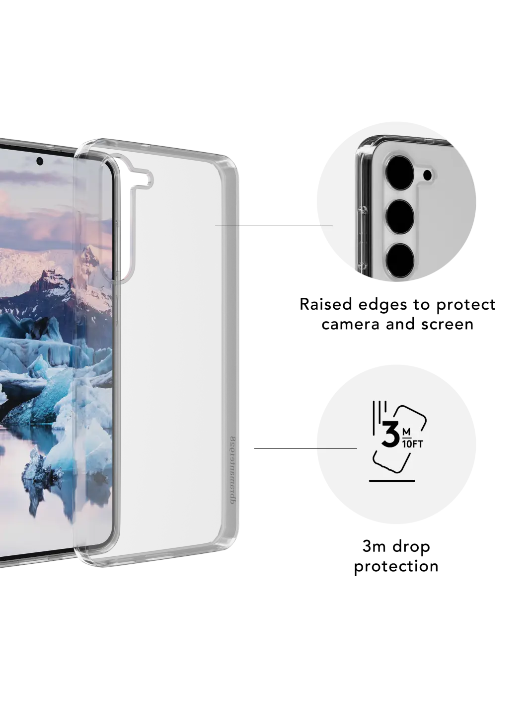 Iceland Pro - Galaxy S23 - Clear Phone Case
