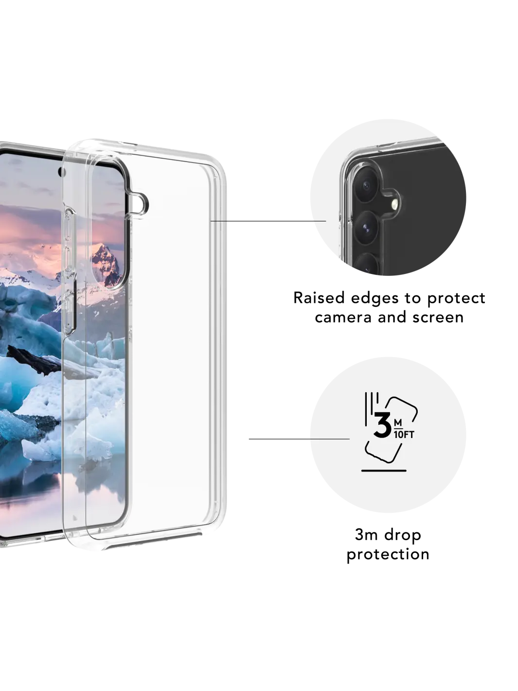 Iceland Pro Clear Galaxy S24 Ultra Phone Cases