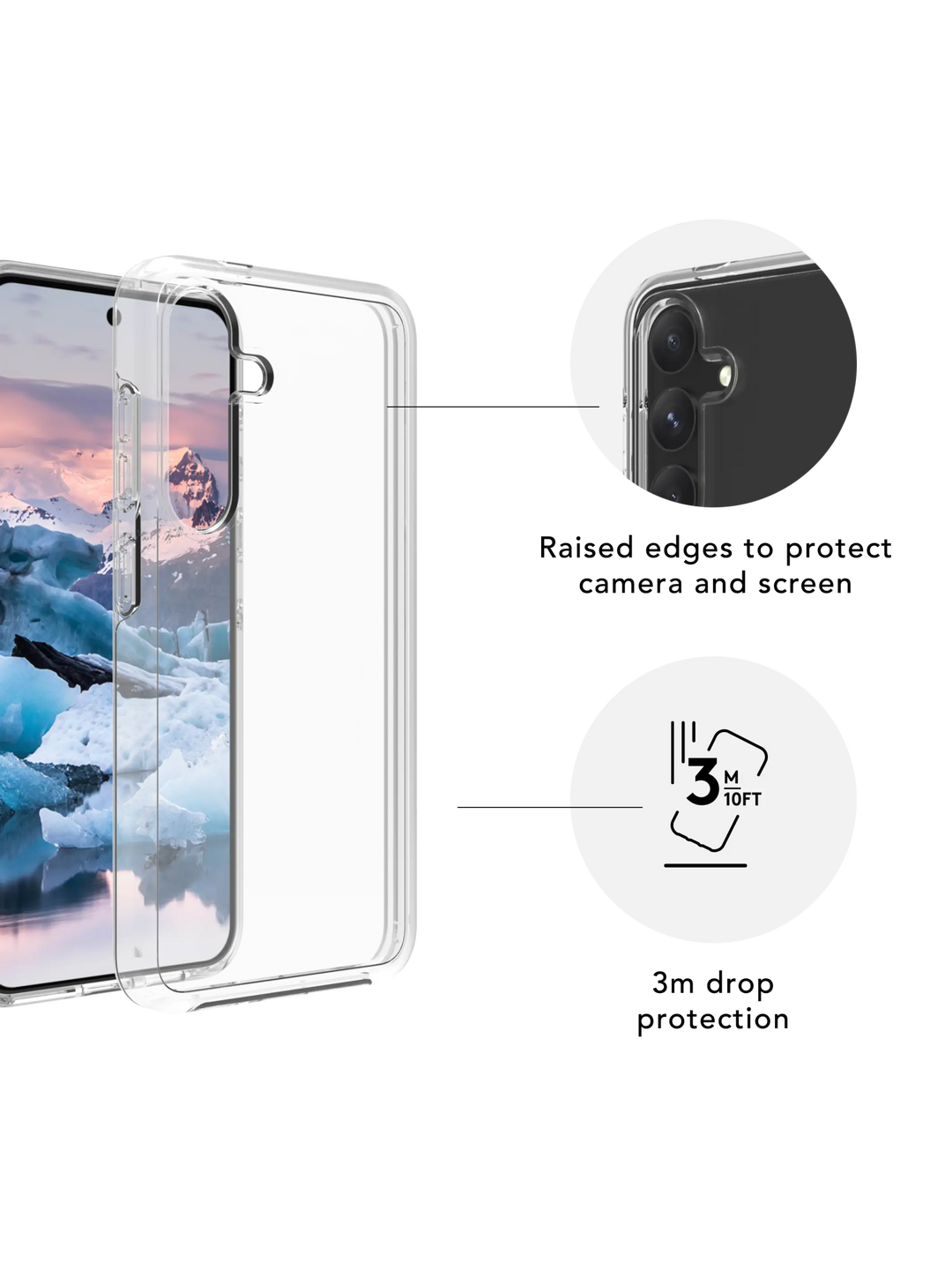 Iceland Pro - Galaxy S24+ - Clear Phone Case