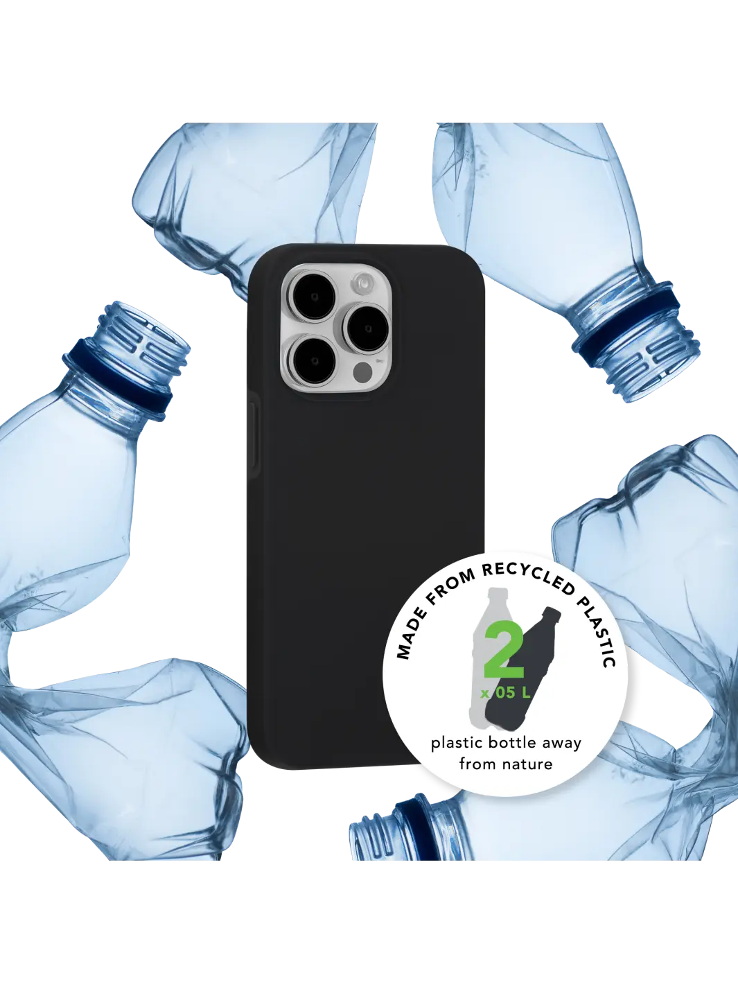 Iceland Ultra D3O MagSafe - iPhone 16e/15/14/13 - Black Phone Case