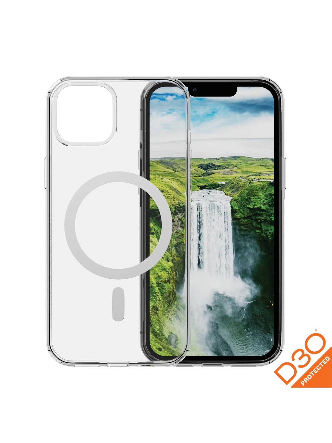 Iceland Ultra D3O MagSafe Clear iPhone 14 Phone Cases