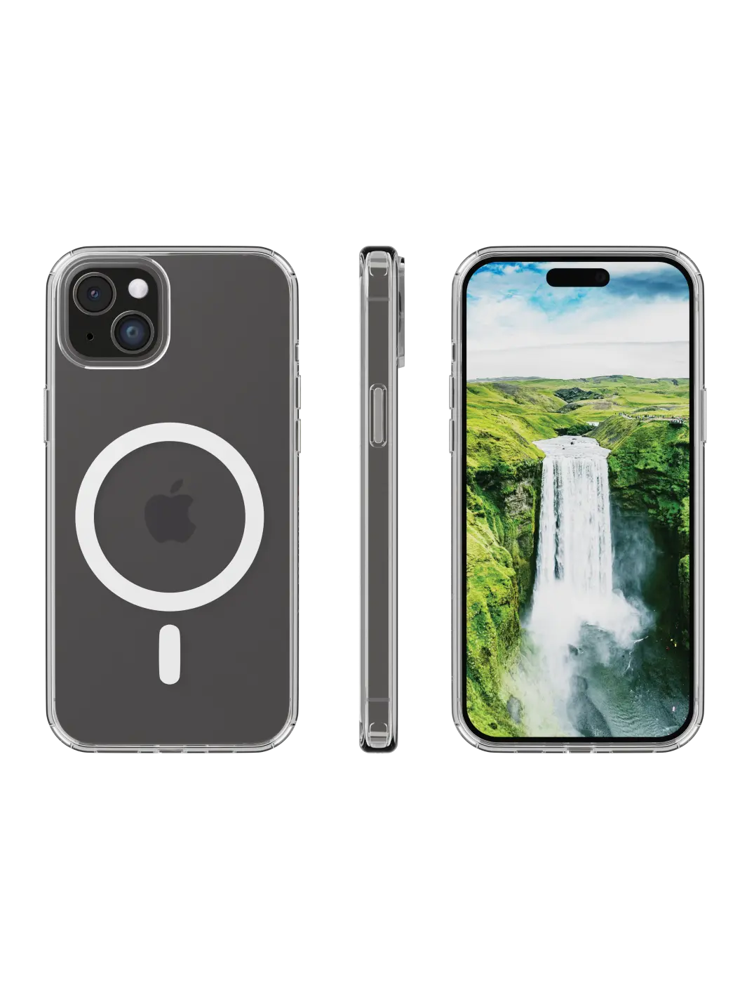 Iceland Ultra D3O MagSafe Clear iPhone 15 Phone Cases