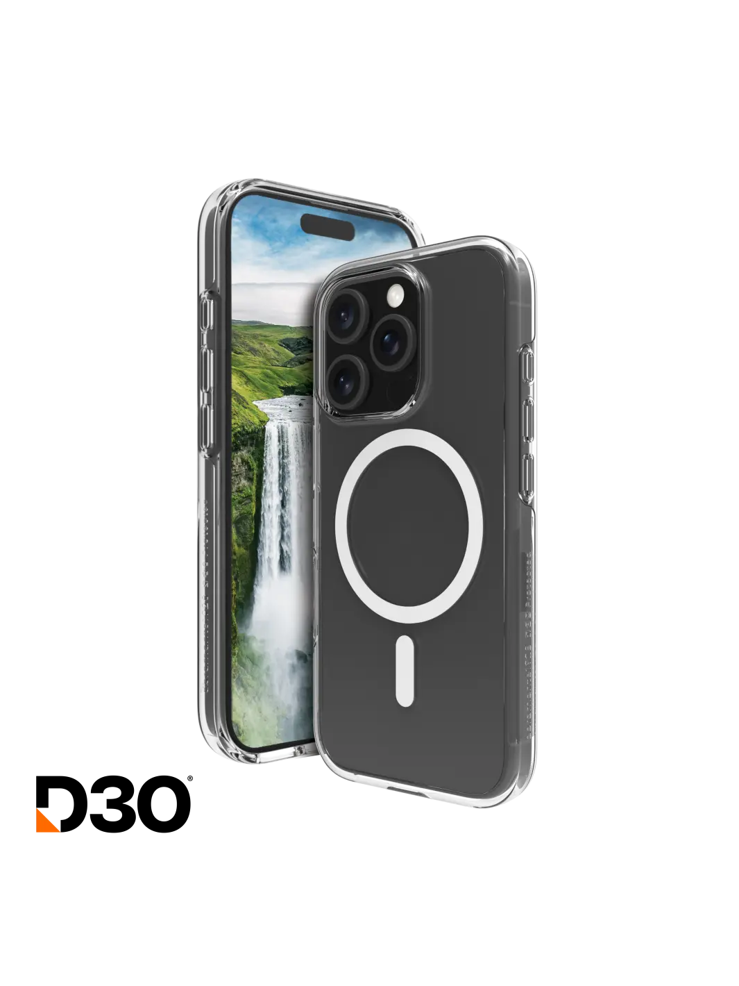 Iceland Ultra D3O MagSafe - iPhone 16 Pro - Clear Phone Case