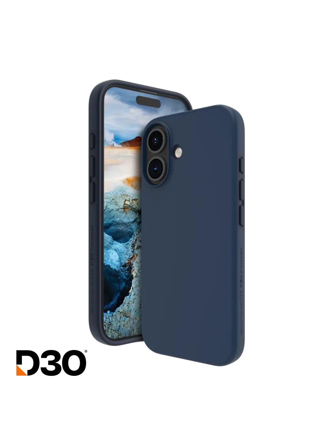 Iceland Ultra D3O MagSafe - iPhone 16 - Blue Phone Case