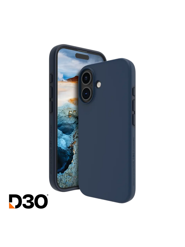 Iceland Ultra D3O MagSafe - iPhone 16 - Blue Phone Case