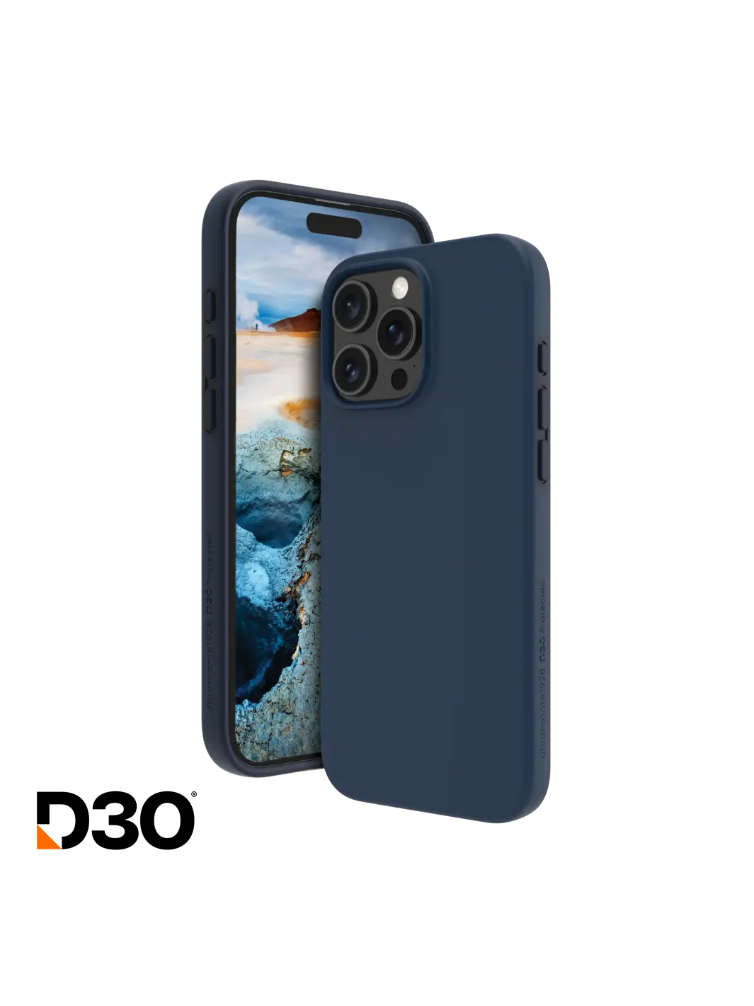Iceland Ultra D3O MagSafe - iPhone 16 Pro - Blue Phone Case