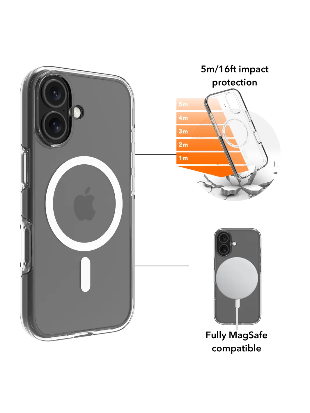 Iceland Ultra D3O MS - iPhone 17 - Clear Phone Case