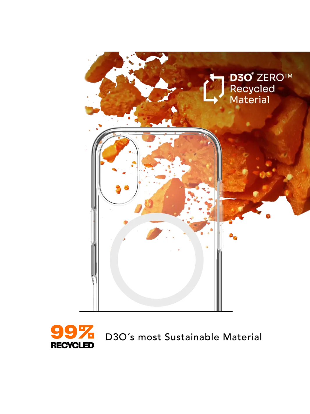 Iceland Ultra D3O MS - iPhone 17 - Clear Phone Case