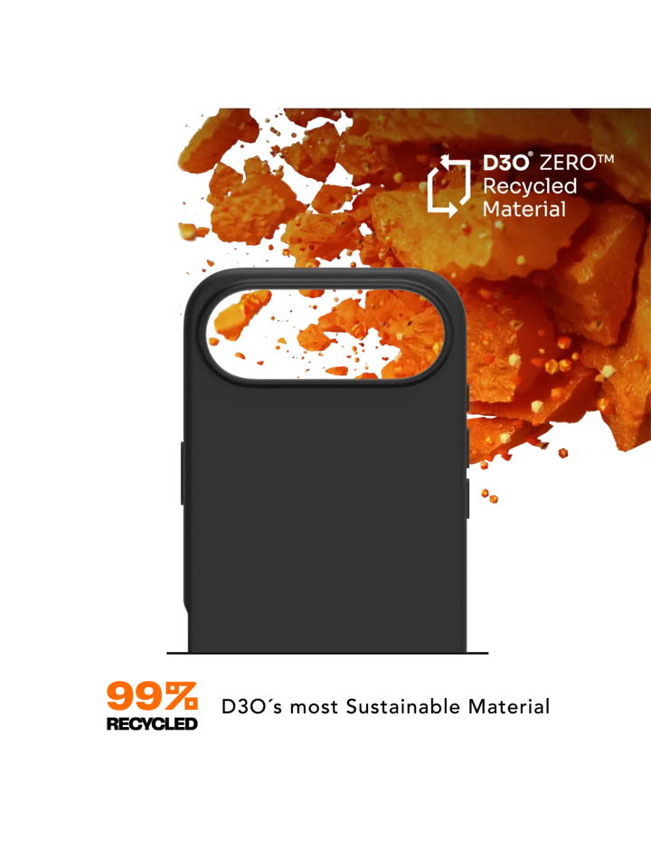 Iceland Ultra D3O MagSafe - iPhone Air - Black Phone Case