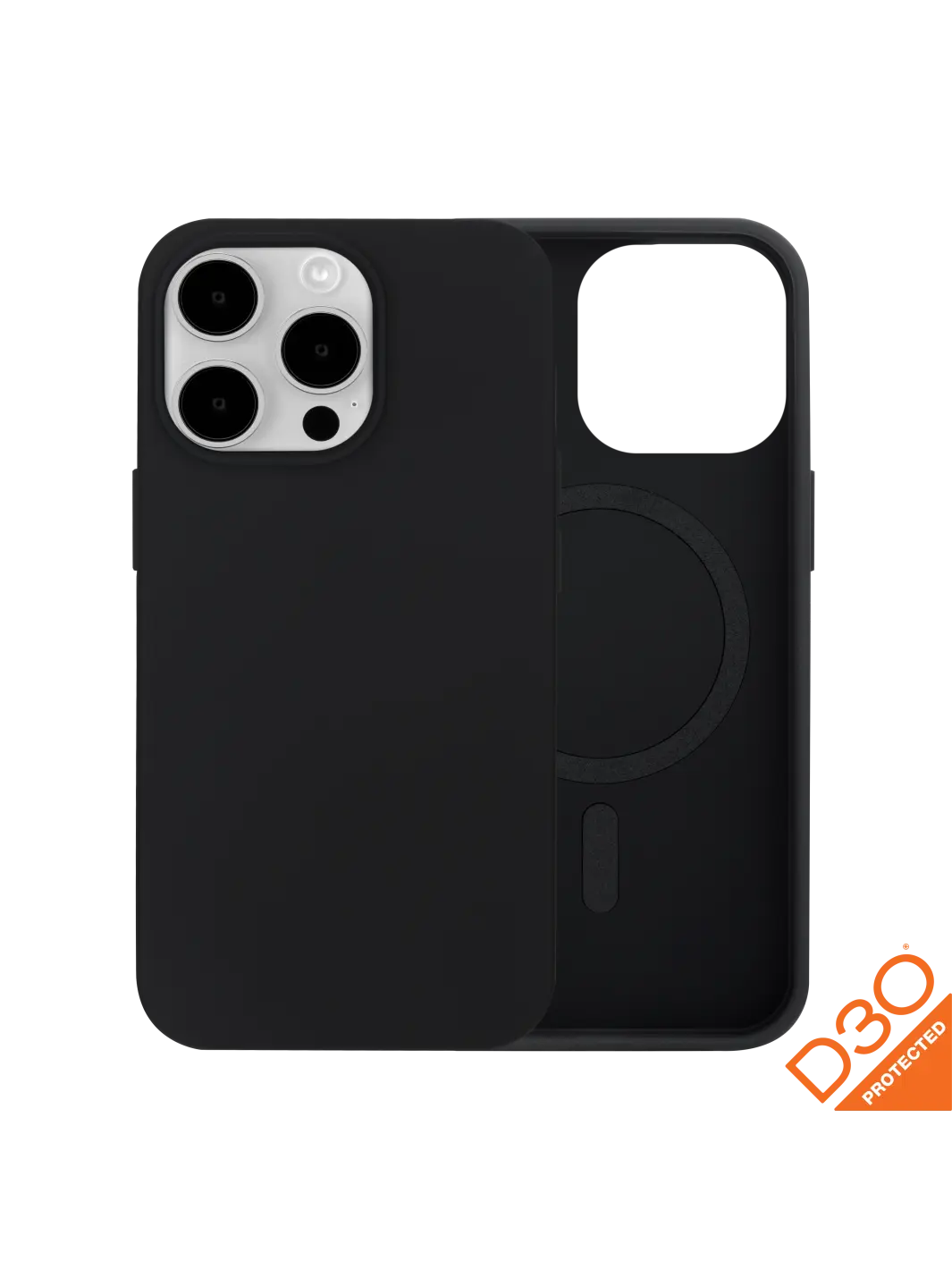 Iceland Ultra D3O MagSafe - iPhone 15 Pro Max - Black Phone Case