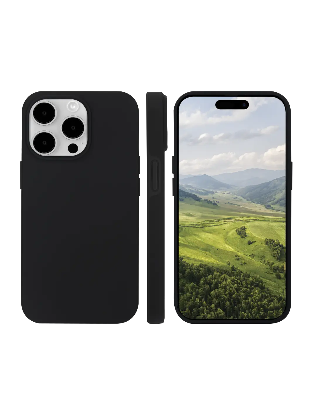 Iceland Ultra D3O MagSafe - iPhone 15 Pro Max - Black Phone Case