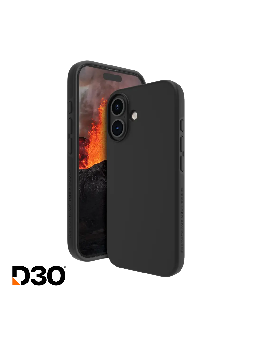 Iceland Ultra D3O MagSafe - iPhone 16 Plus - Black Phone Case