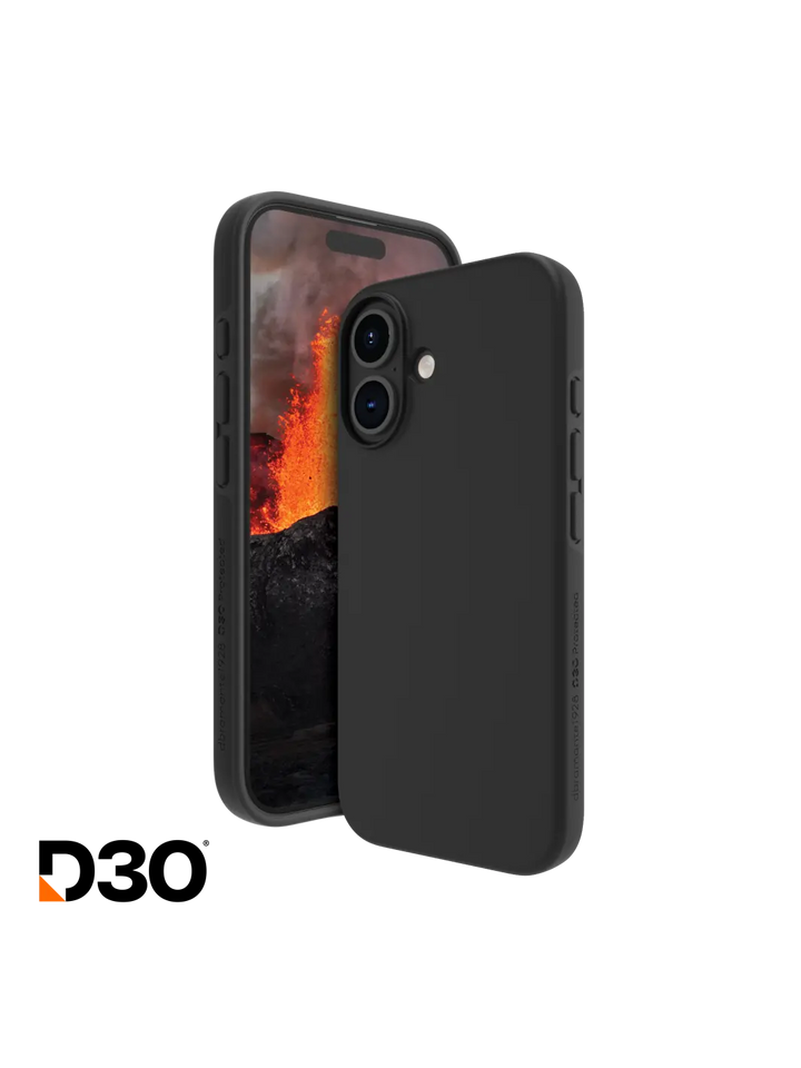 Iceland Ultra D3O MagSafe - iPhone 16 Plus - Black Phone Case