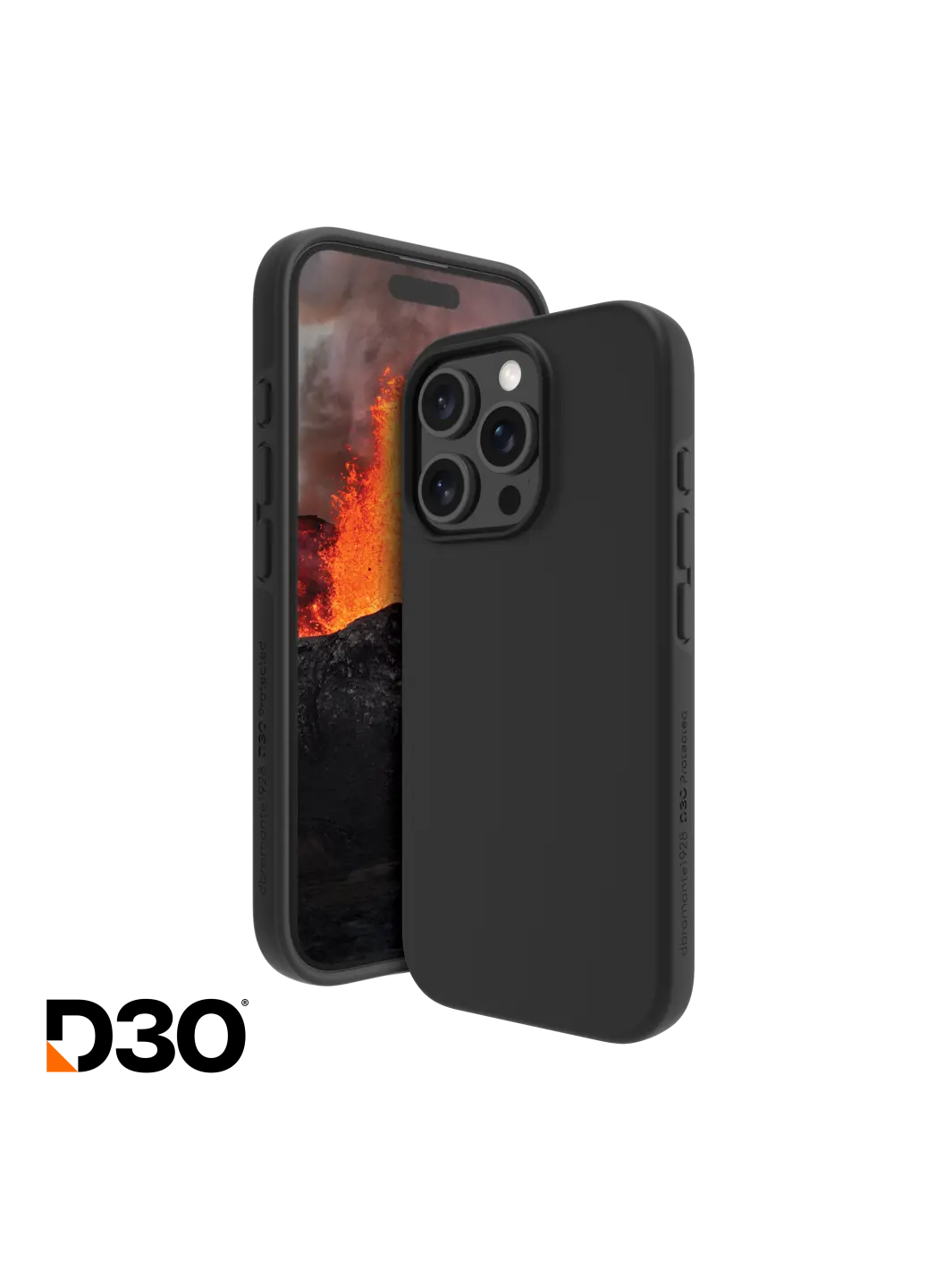 Iceland Ultra D3O MagSafe - iPhone 16 Pro Max - Black Phone Case