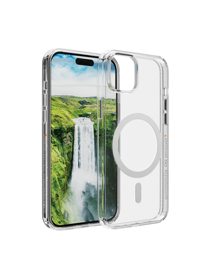 Iceland Ultra D3O MagSafe Clear iPhone 15 Plus Phone Cases