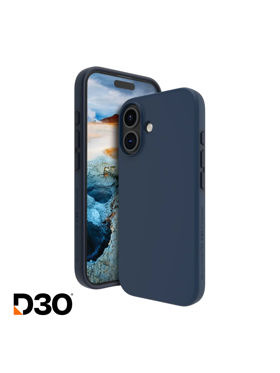Iceland Ultra D3O MagSafe - iPhone 16 Plus - Blue Phone Case