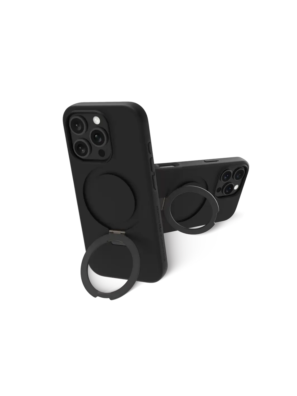 Iceland Ultra D3O MagSafe Kickstand - iPhone 16 Pro - Black Phone Case
