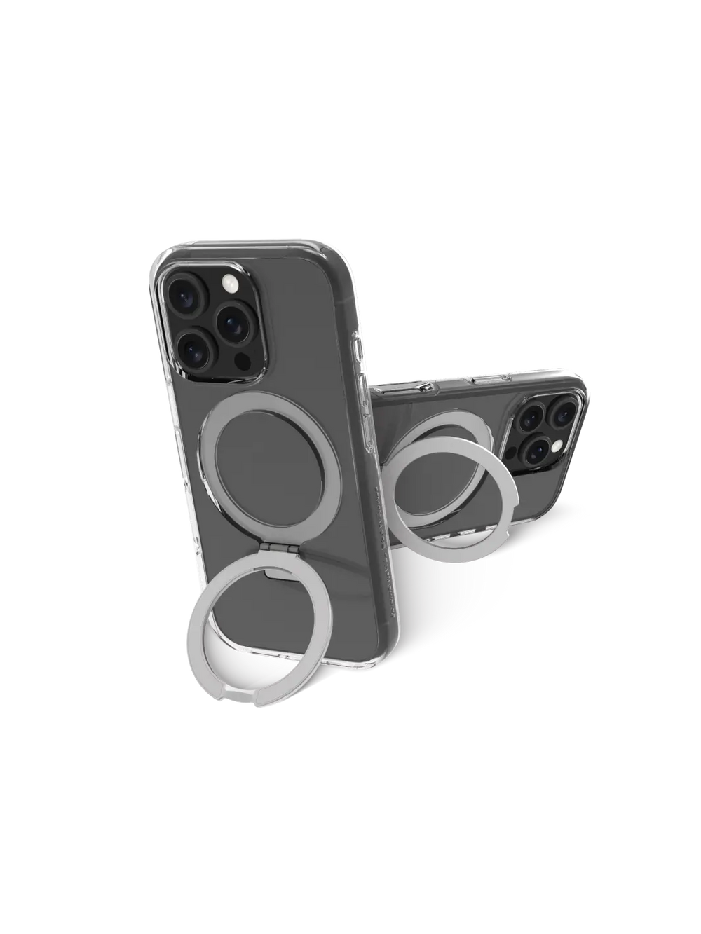 Iceland Ultra D3O MagSafe Kickstand - iPhone 16 Pro Max - Clear Phone Case