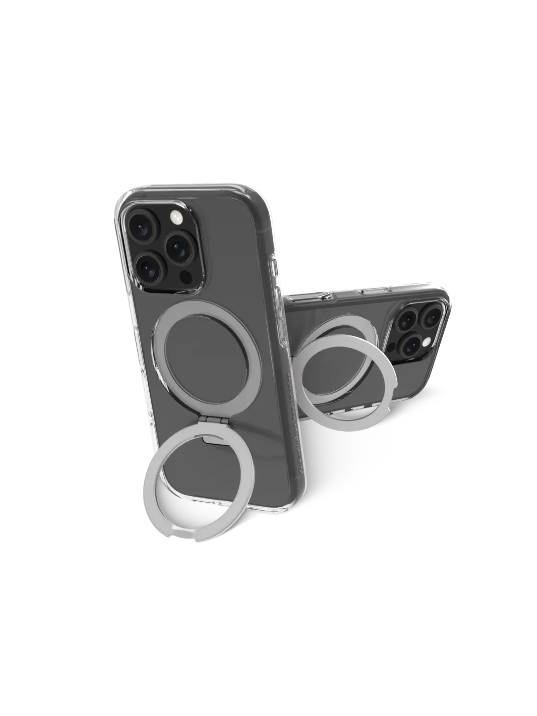 Iceland Ultra D3O MagSafe Kickstand - iPhone 16 Pro Max - Clear Phone Case