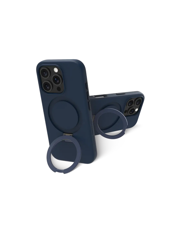 Iceland Ultra D3O MagSafe Kickstand - iPhone 16 Pro Max - Blue Phone Case