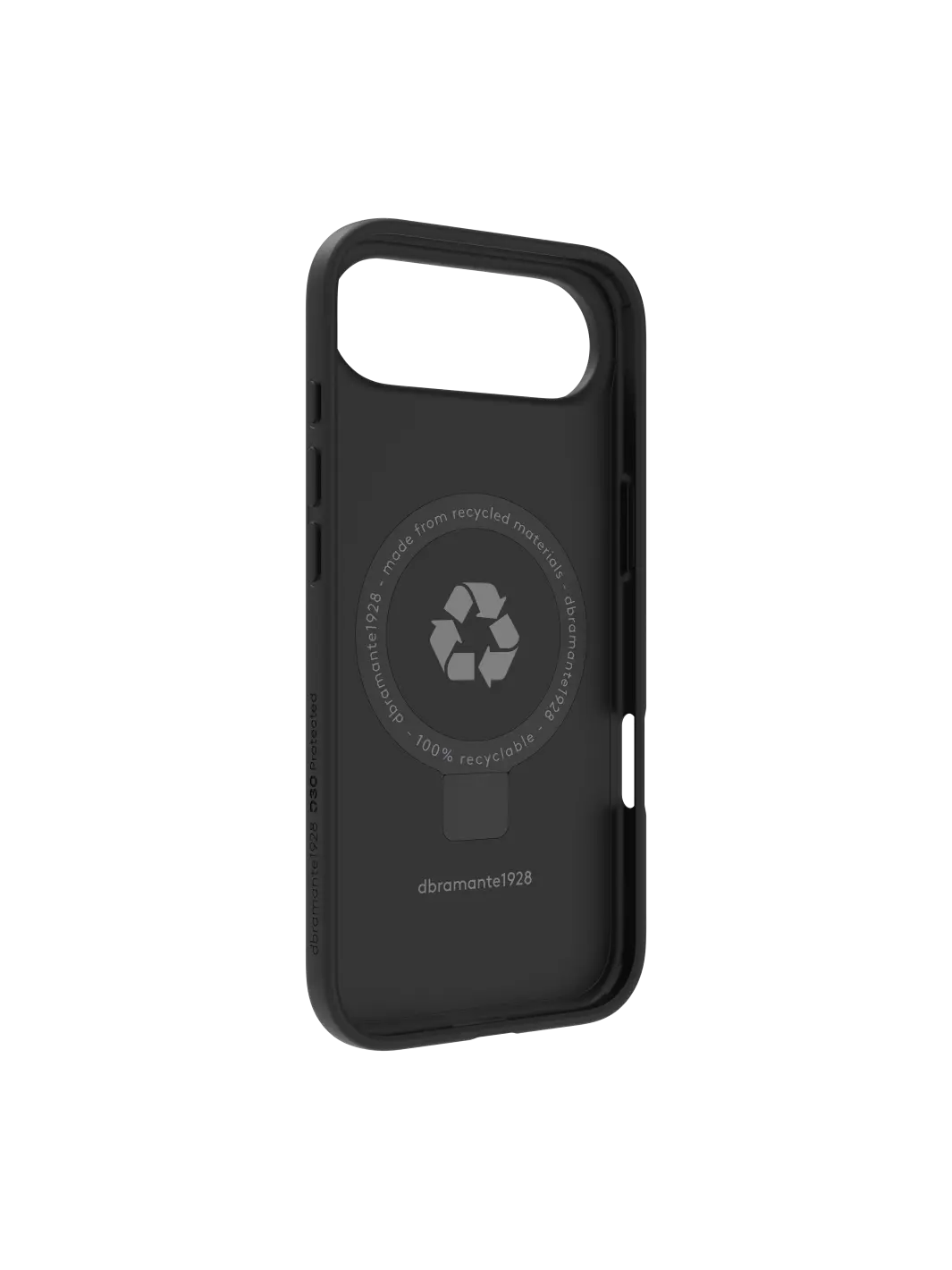 Iceland Ultra D3O MagSafe Kickstand - iPhone Air - Black Phone Case