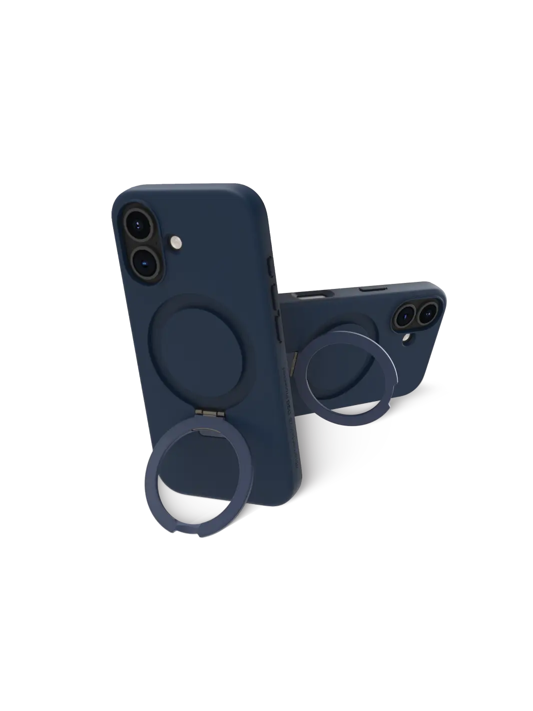 Iceland Ultra D3O MagSafe Kickstand - iPhone 16 Plus - Blue Phone Case