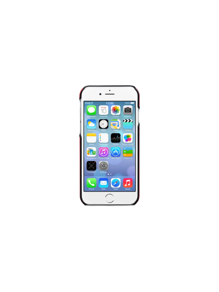 London - iPhone SE/8/7/6 Series - Red lava Phone Case