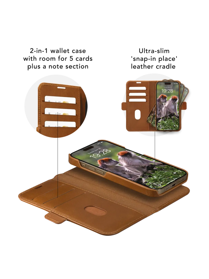 Lynge - iPhone 16e/15/14/13 - Tan Phone Case