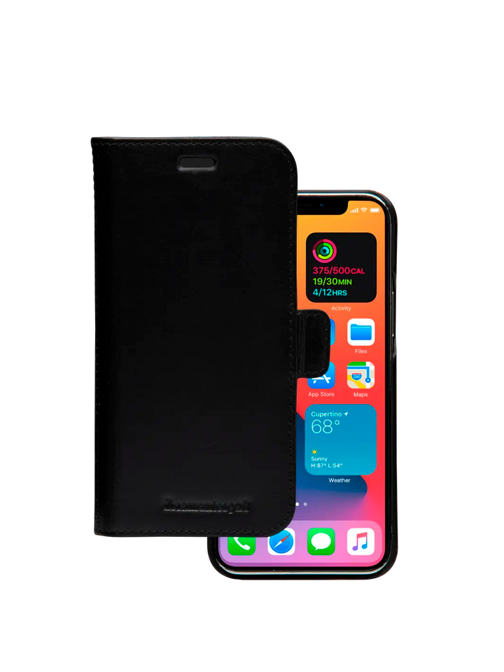 Lynge Black iPhone 12 12 Pro Phone Cases