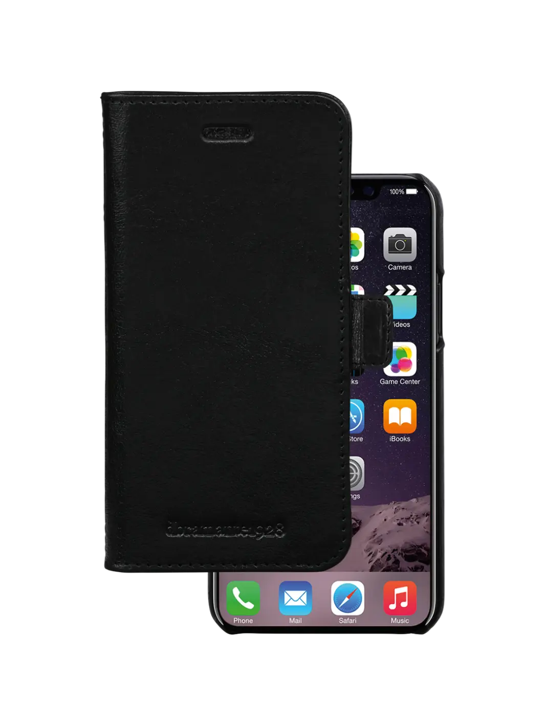 Lynge - iPhone X/Xs - Black Phone Case