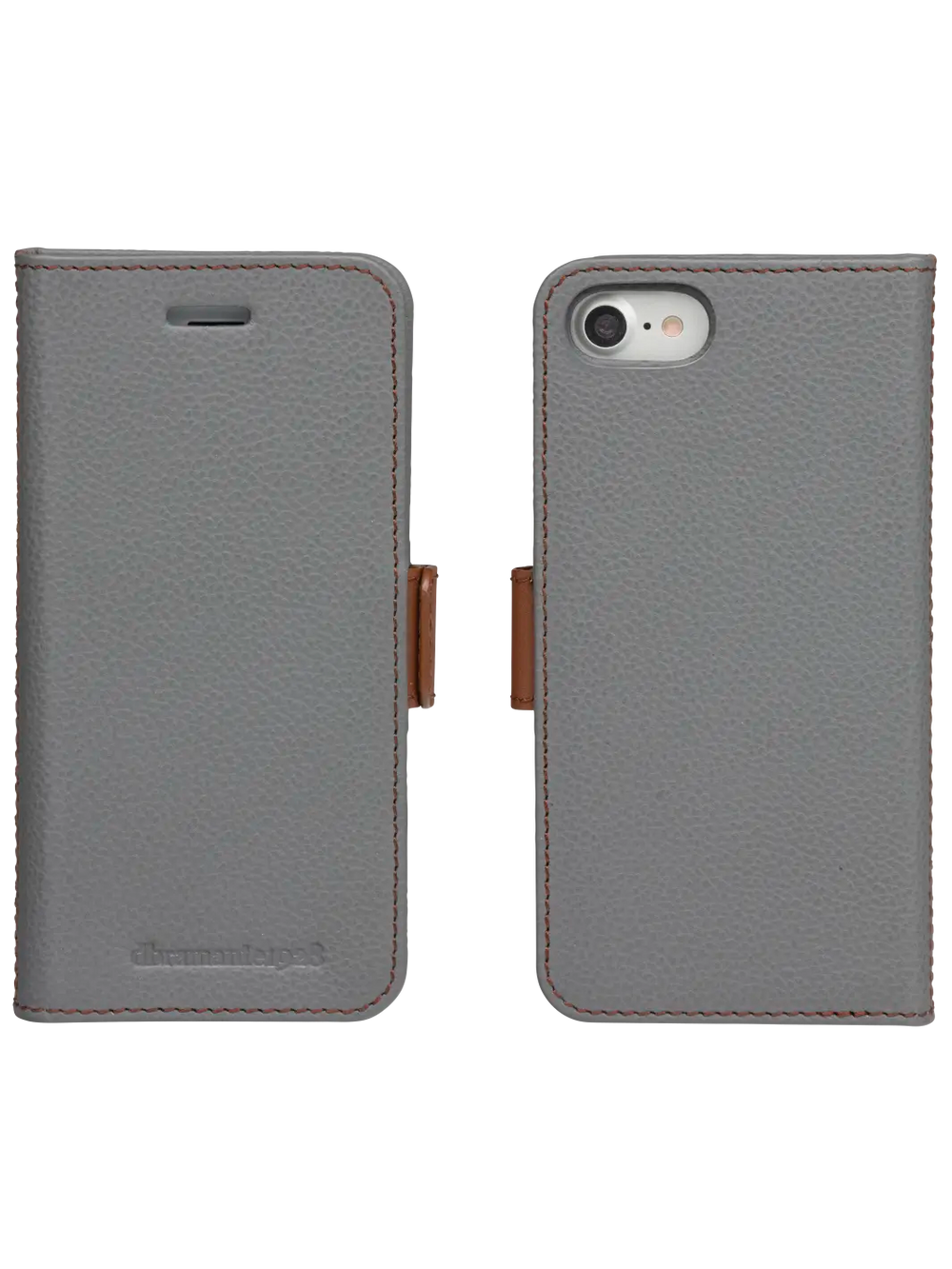 Lynge - iPhone SE/8/7/6 Series - Pebbled Grey Phone Case