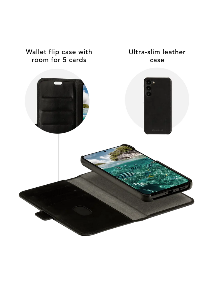 Lynge - Galaxy S23 - Black Phone Case