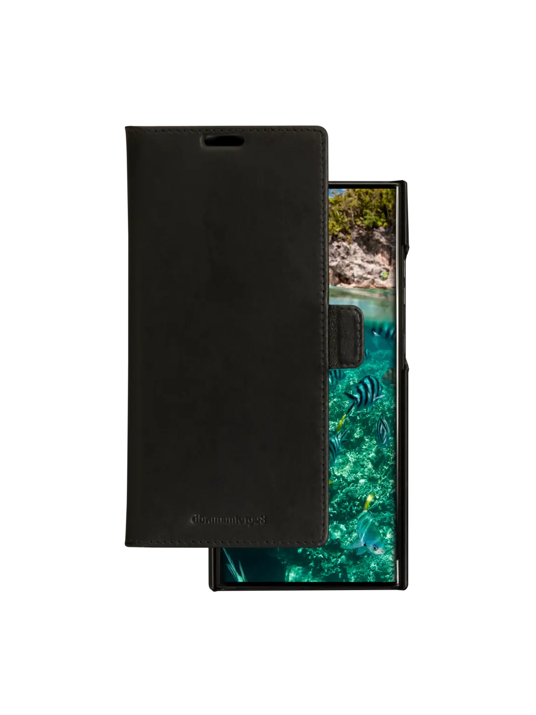 Lynge - Galaxy S23 Ultra - Black Phone Case