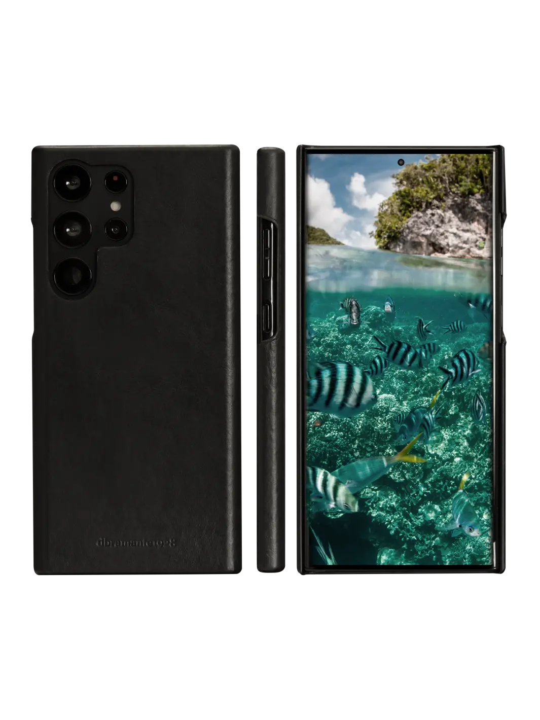 Lynge - Galaxy S23 Ultra - Black Phone Case