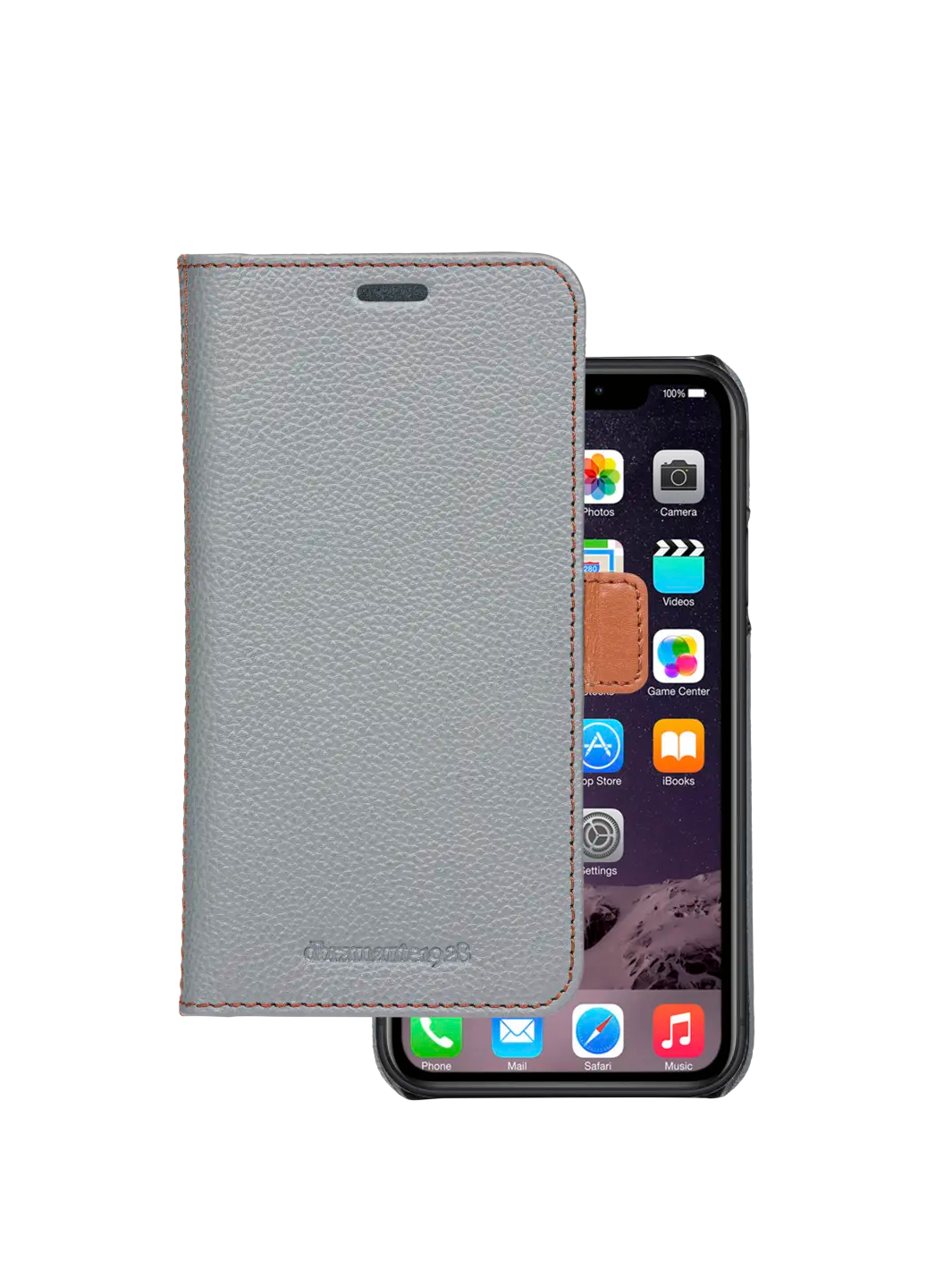 Lynge - iPhone Xs Max - Pebbled Grey Phone Case